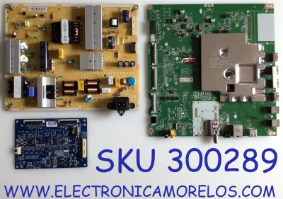 KIT DE TARJETAS PARA TV LG NANOCELL / NUMERO DE PARTE MAIN EBT66521201 / EAX68990204 / EAX68990203 / LED DRIVER EBR89756201 / 3PCR02703A / FUENTE EAY65729611 / EAX69067701 / LGP65L-20SP / PANEL NC650DQB-ABJH1 / MODELO 65NANO90UNA / 65NANO90UNA.BUSFLJR